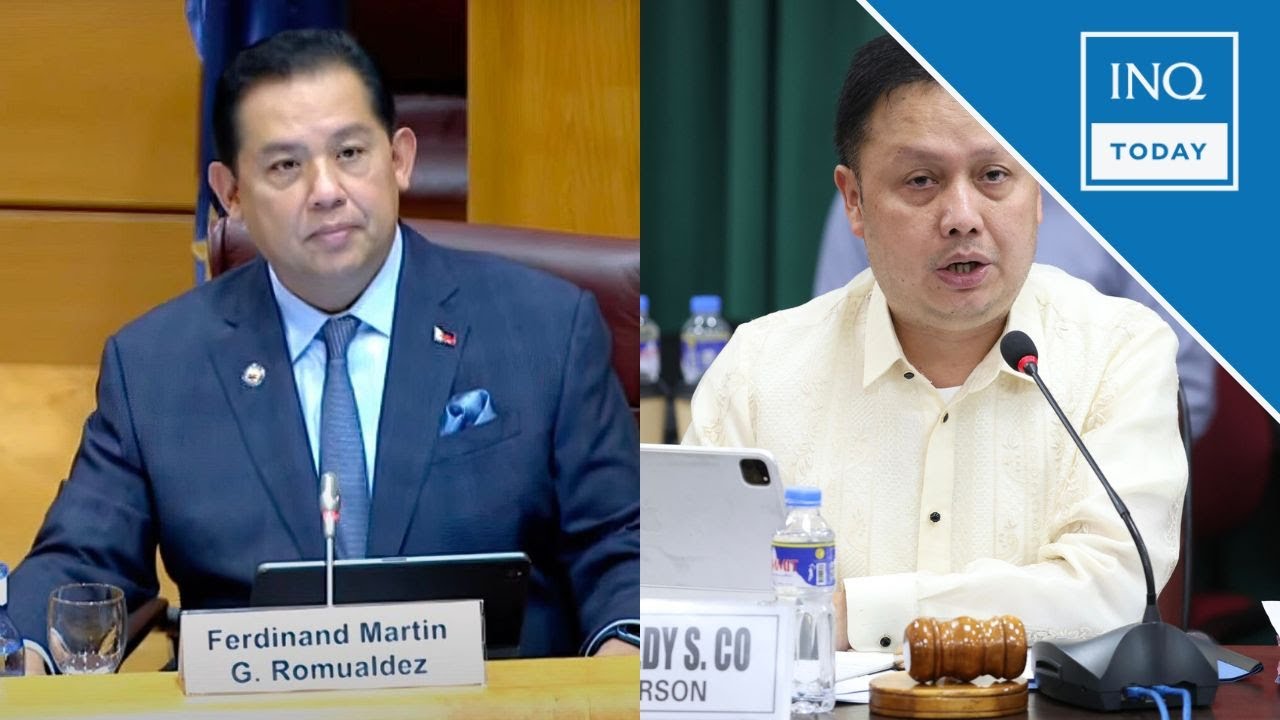 Martin Romualdez, Zaldy Co to be invited to Senate blue ribbon hearing | INQToday