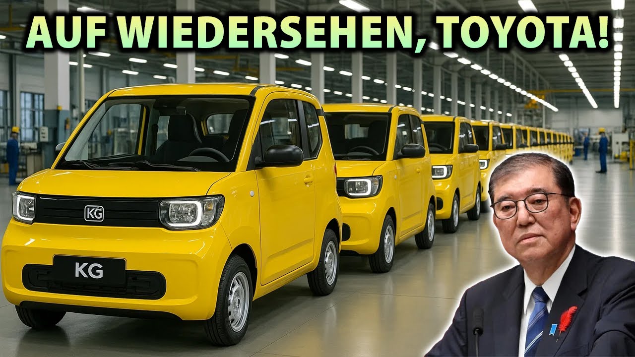 Japan sorgt mit Mini-E-Auto für nur 7.000 US-Dollar weltweit für Aufsehen!