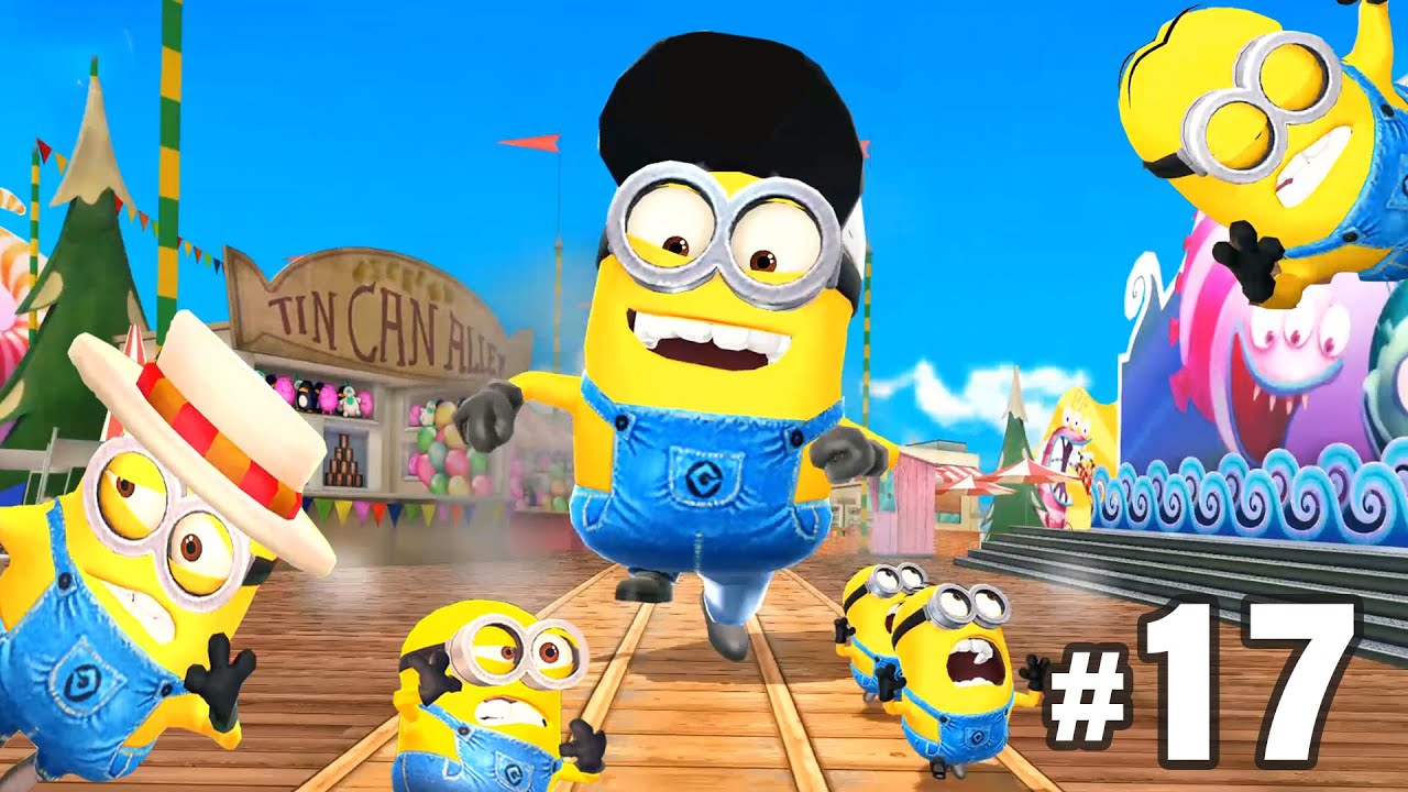 Referee Minion's Mega Minion RUN at  Super Silly Fun Land | | Minion Fun - EPISODE 17