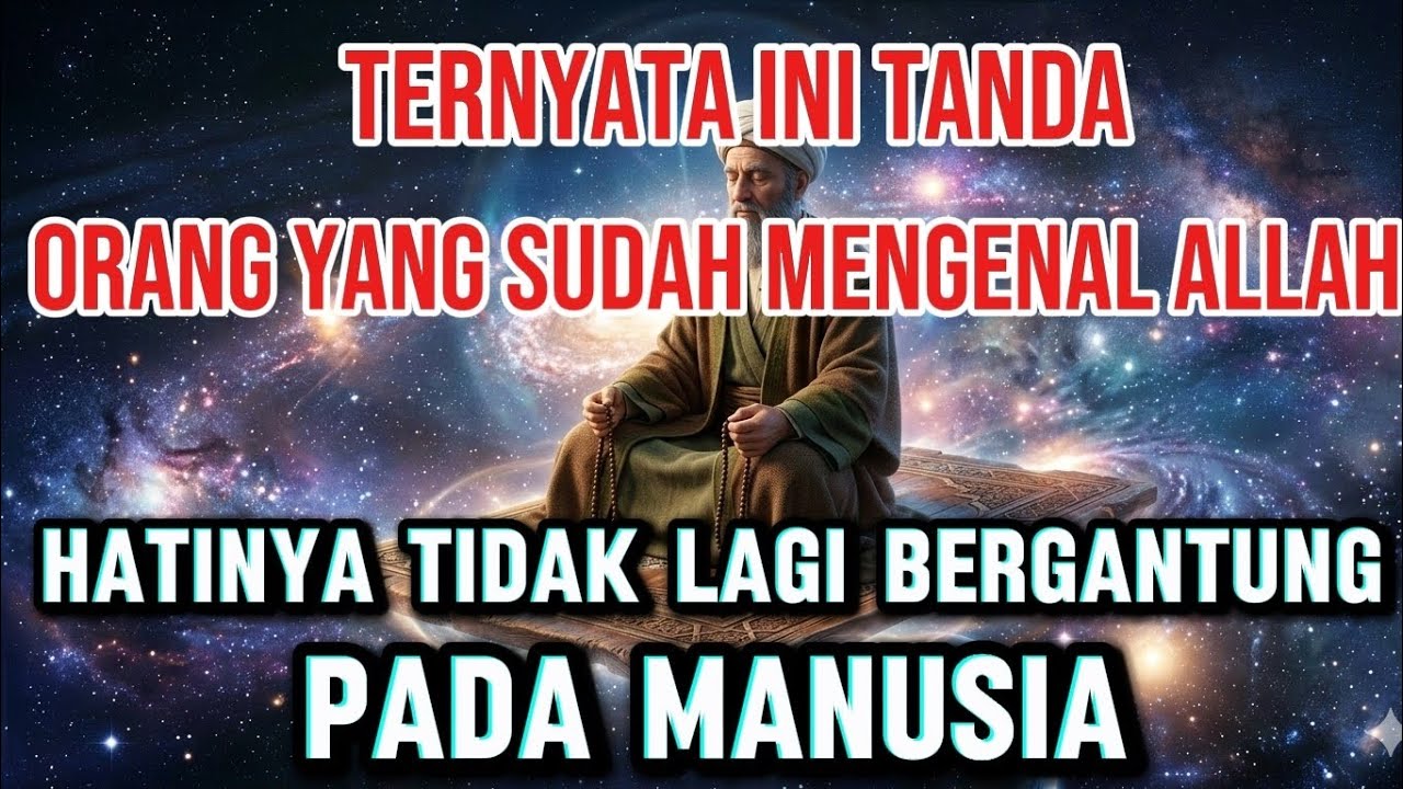 Rahasia Makrifat🕊️Ternyata Ini Tanda Orang yang Sudah Mengenal Allah🔥