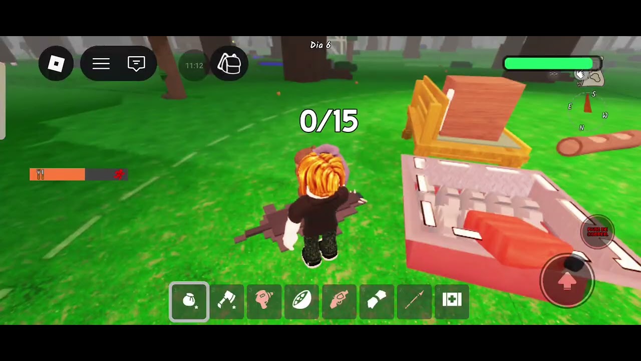 Eu e minha prima jogando 99 noites!! @mari_blox_ofc09 