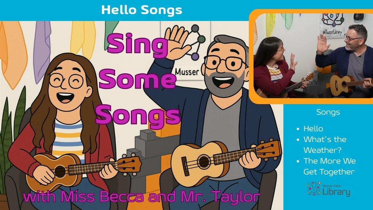 Sing Some Songs with Miss Becca and Mr. Taylor: Hello songs