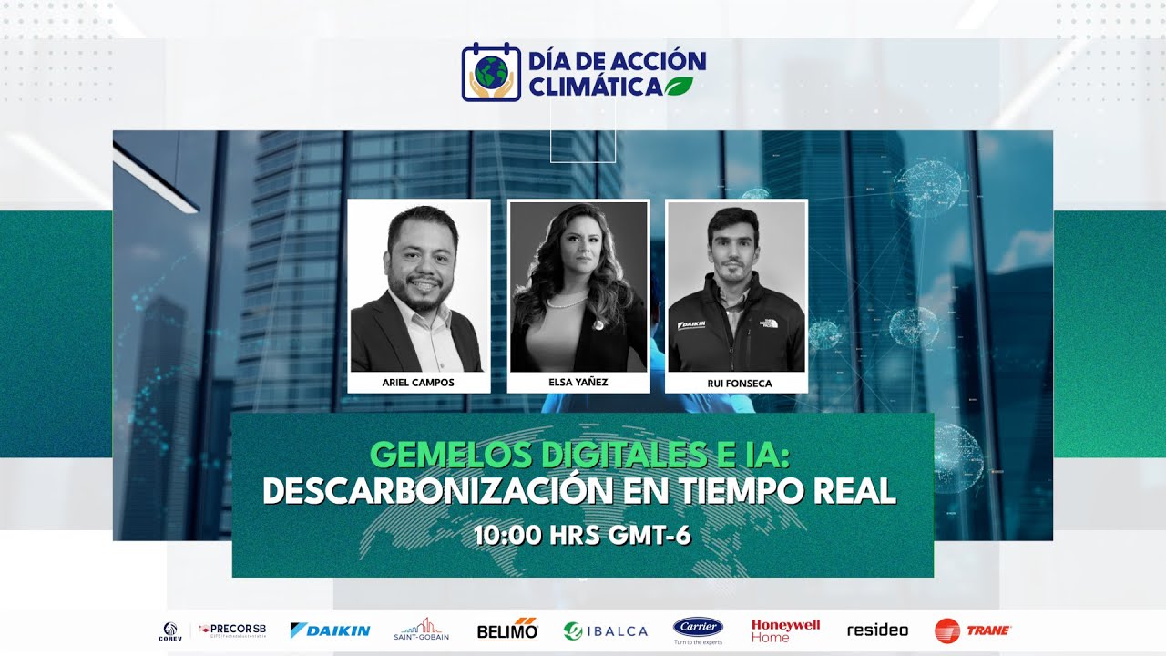 Gemelos digitales e IA: Descarbonización en tiempo real | Día de Acción Climática 2025