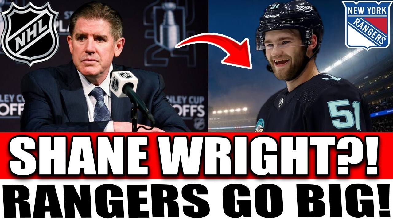 🚨 SHANE WRIGHT TO THE RANGERS?! BLOCKBUSTER TRADE RUMOR IS EXPLODING! | NEW YORK RANGERS NEWS