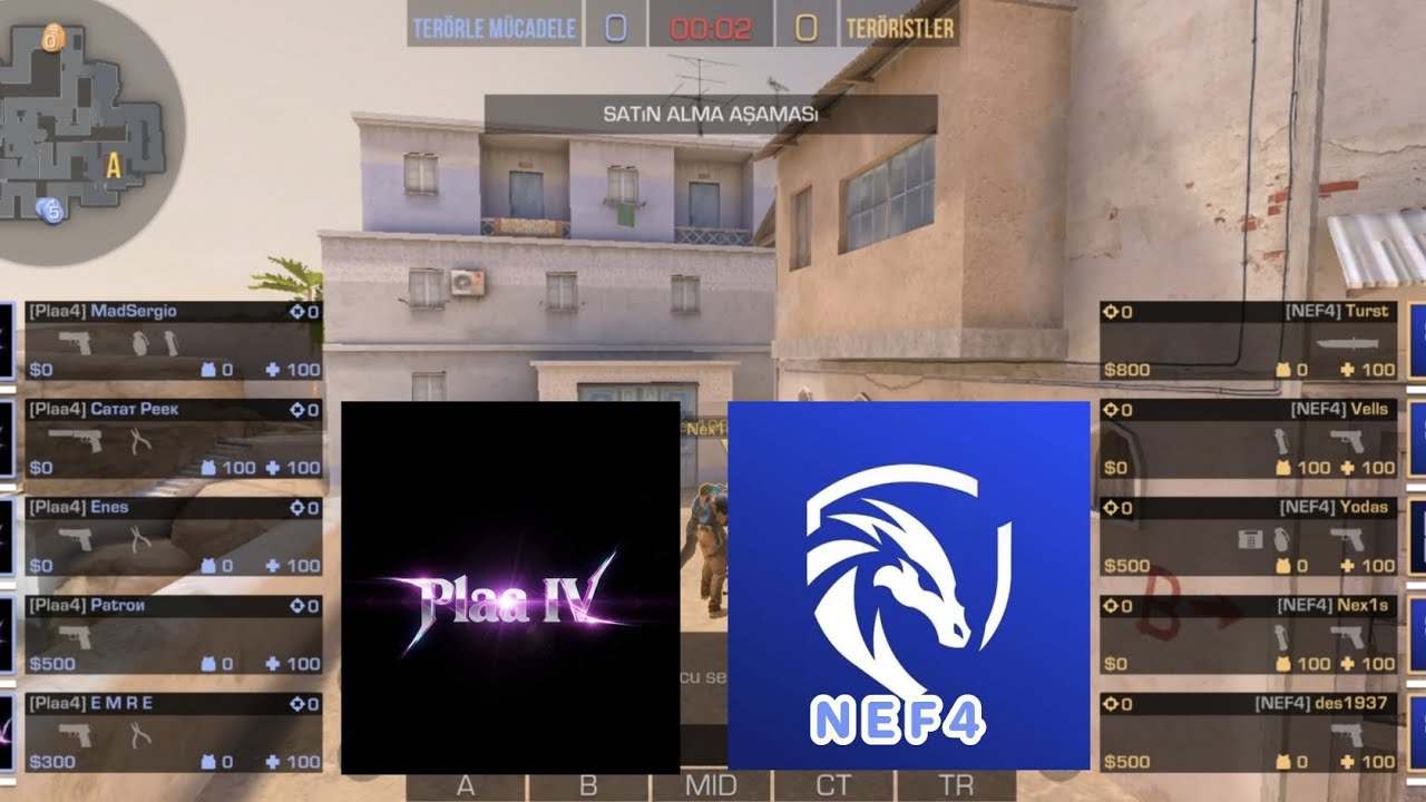 PLAA IV vs NEF 4🔥 | Turnuva Maçı Sonuçlandı! | STANDOFF 2