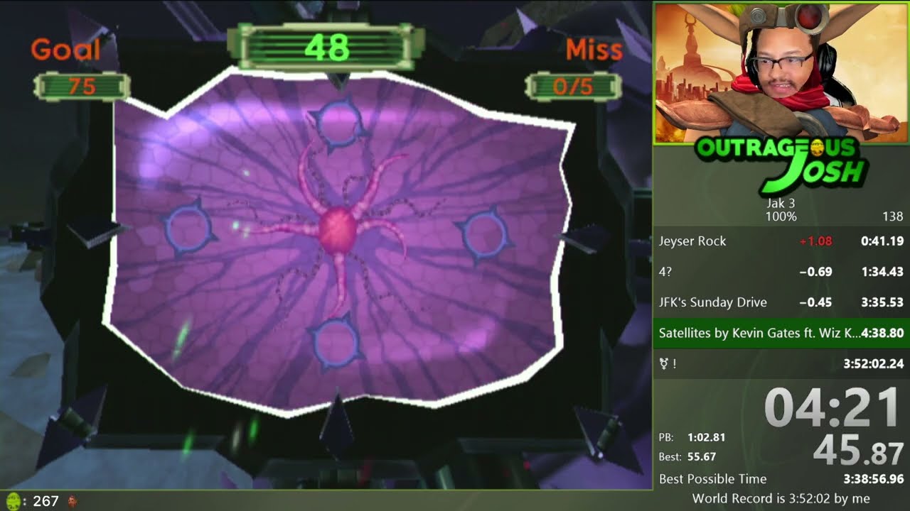 Jak 3 100% Speedrun in 3:50:24!!! (WR AGAIN AGAIN)