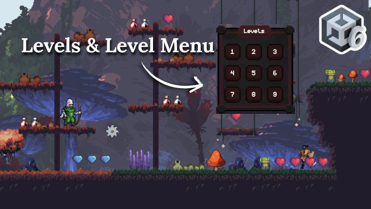 How to Make Multiple Levels & Level MENU in Unity for Absolute Beginners | Unity 6 Tutorial