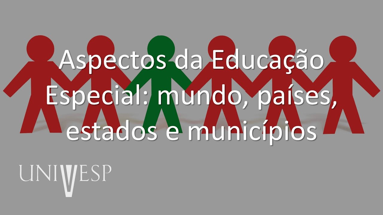 Educação Especial e Inclusiva - Aspectos da Educação Especial: mundo, países, estados e municípios