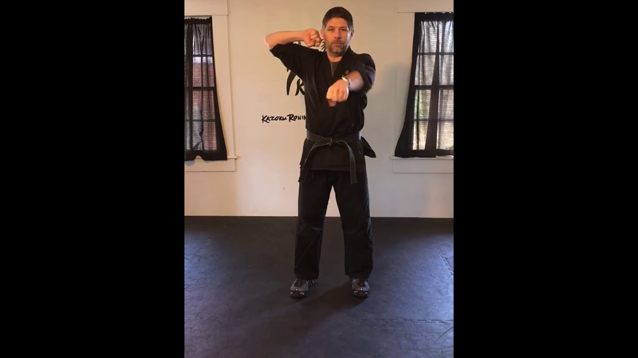Basic karate lesson- Inside block.