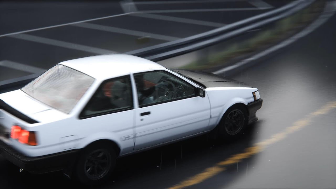 DEMO AKINA RUN WITH AE86 COUPE TUNED/ASSETTO CORSA