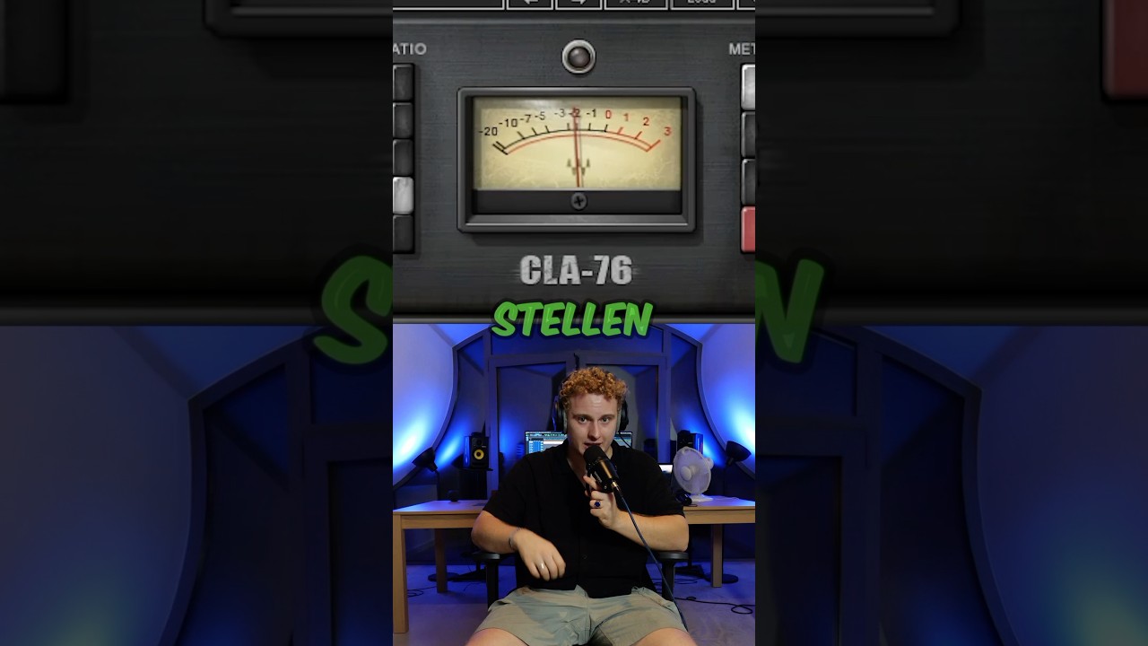 CLA-76 immer richtig einstellen 🎧 Kompressor Tutorial 📚 #mixing #musicproducer #mastering