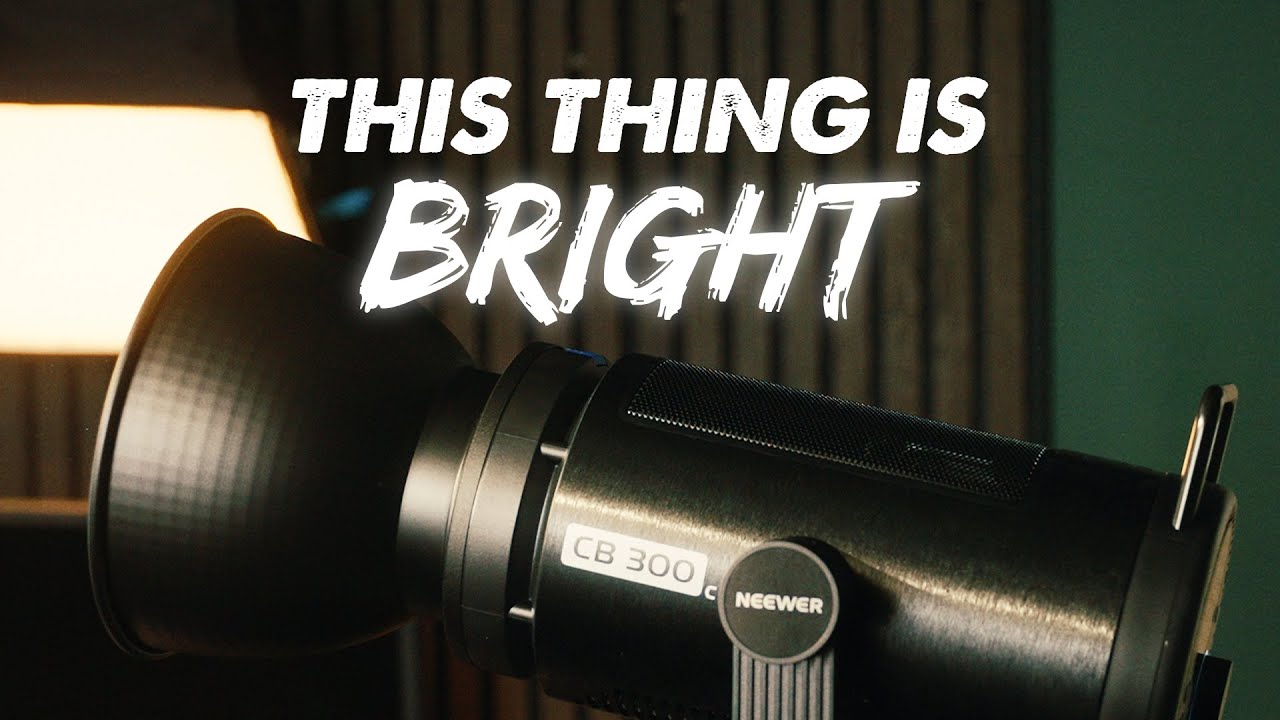 An Actually Impressive Budget Light - Neewer CB300 & HB80c