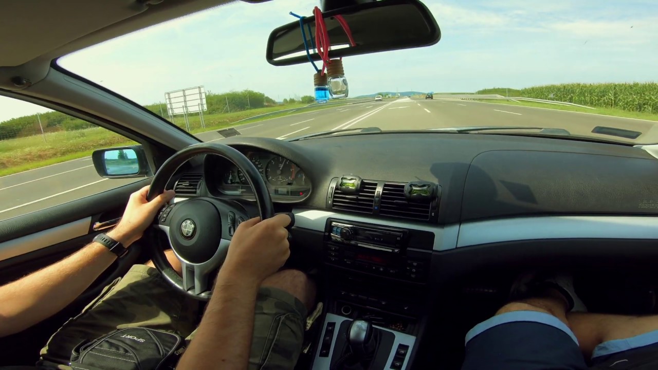 BMW 330D vezetése