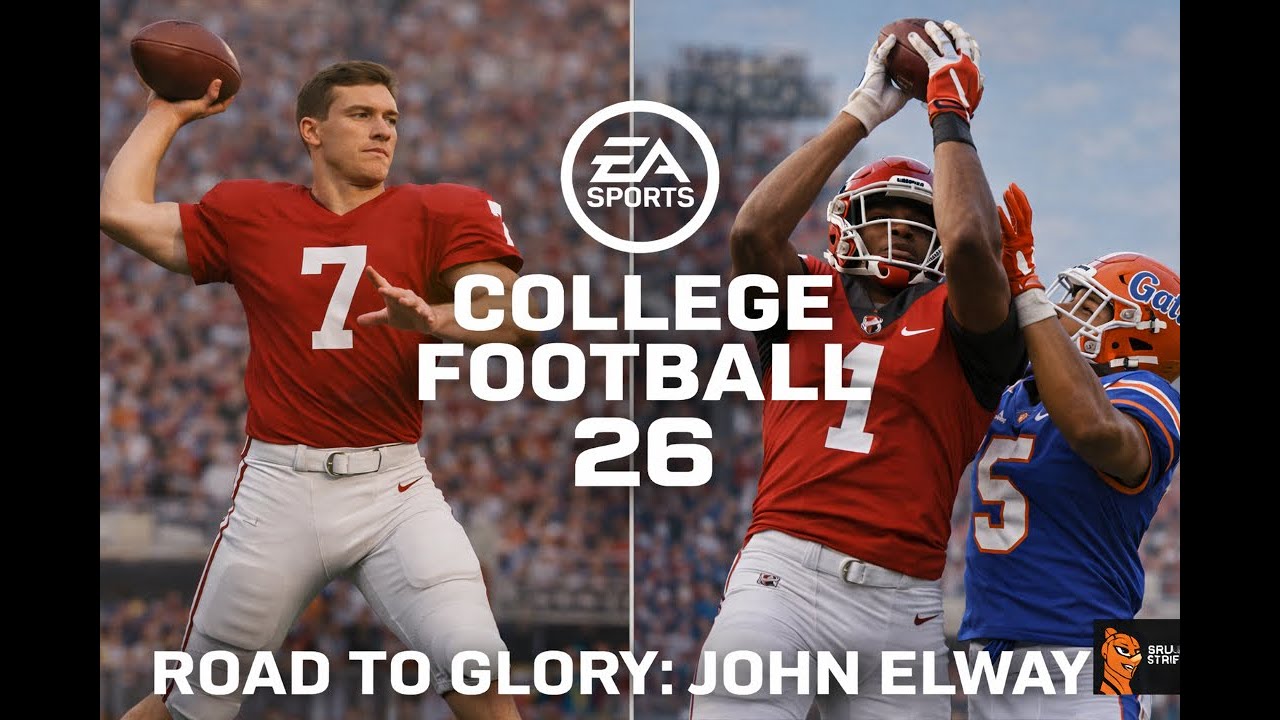 EA College Football 26 Road To Glory: Junior year John Elway undecided about NFL. Ep. #15 (H)