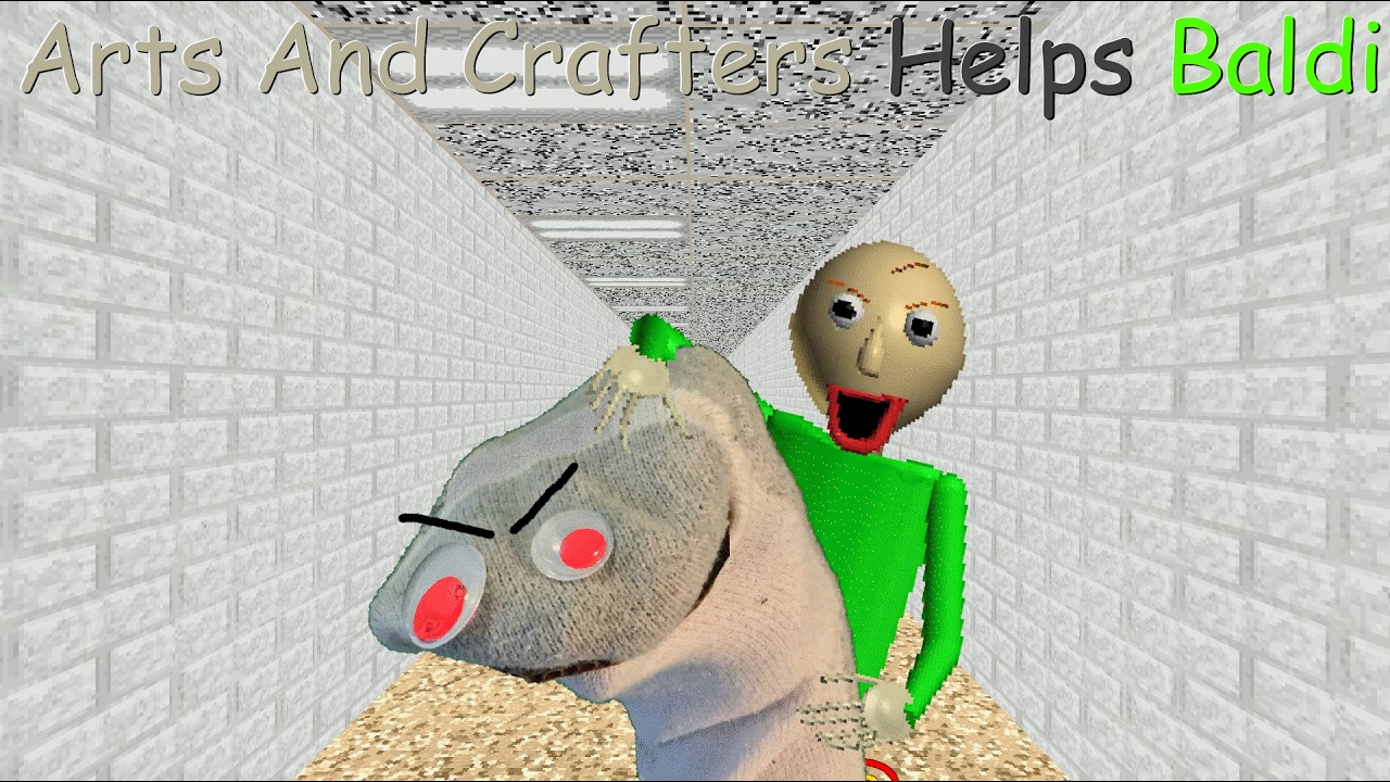 Arts And Crafters Helps Baldi (Baldi Mod)