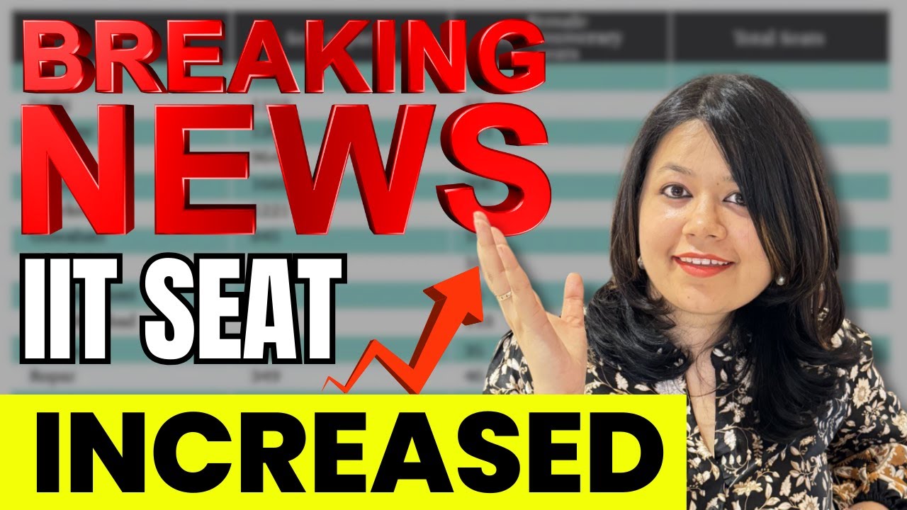 Good News: IIT, NIT Seats Increased #jee1 #jee2024 #jee2025
