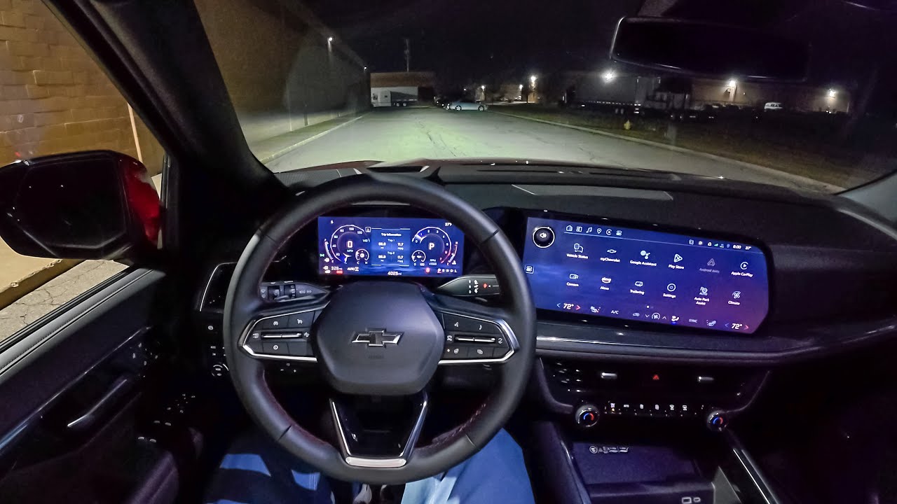 2025 Chevrolet Suburban RST 6.2 - POV Night Drive (Binaural Audio)