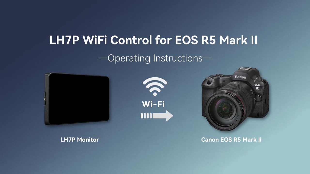 Portkeys LH7P Wireless Control for Canon R5 II