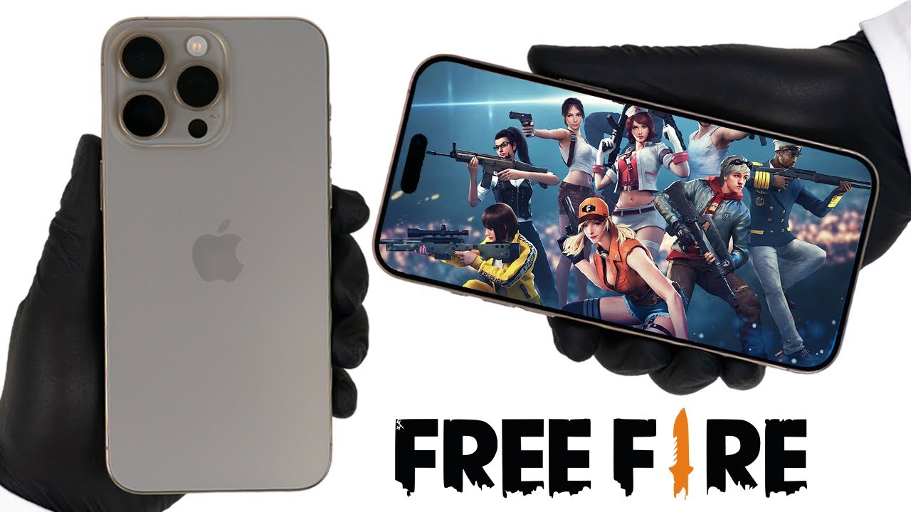 Apple iPhone 15 Pro Max Free Fire Gameplay Test Max Settings