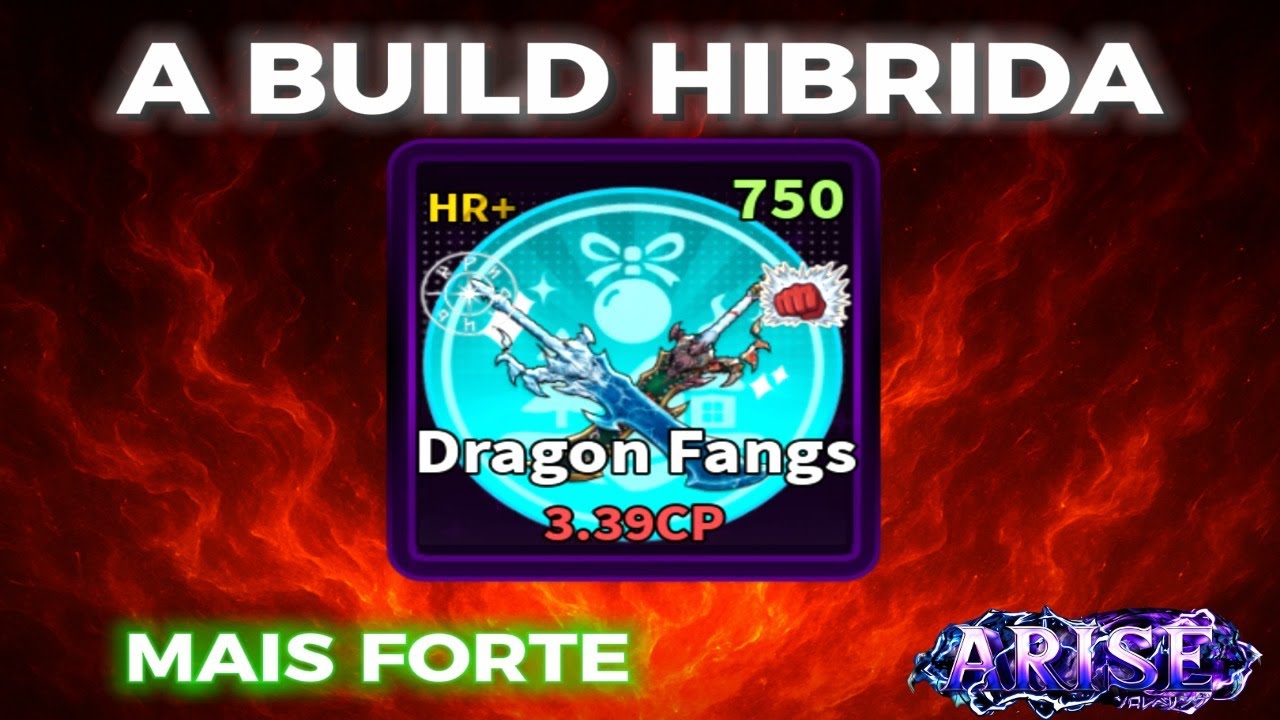 COMO MONTAR A MELHOR BUILD HÍBRIDA DO ARISE! 💥 SEM ERRO