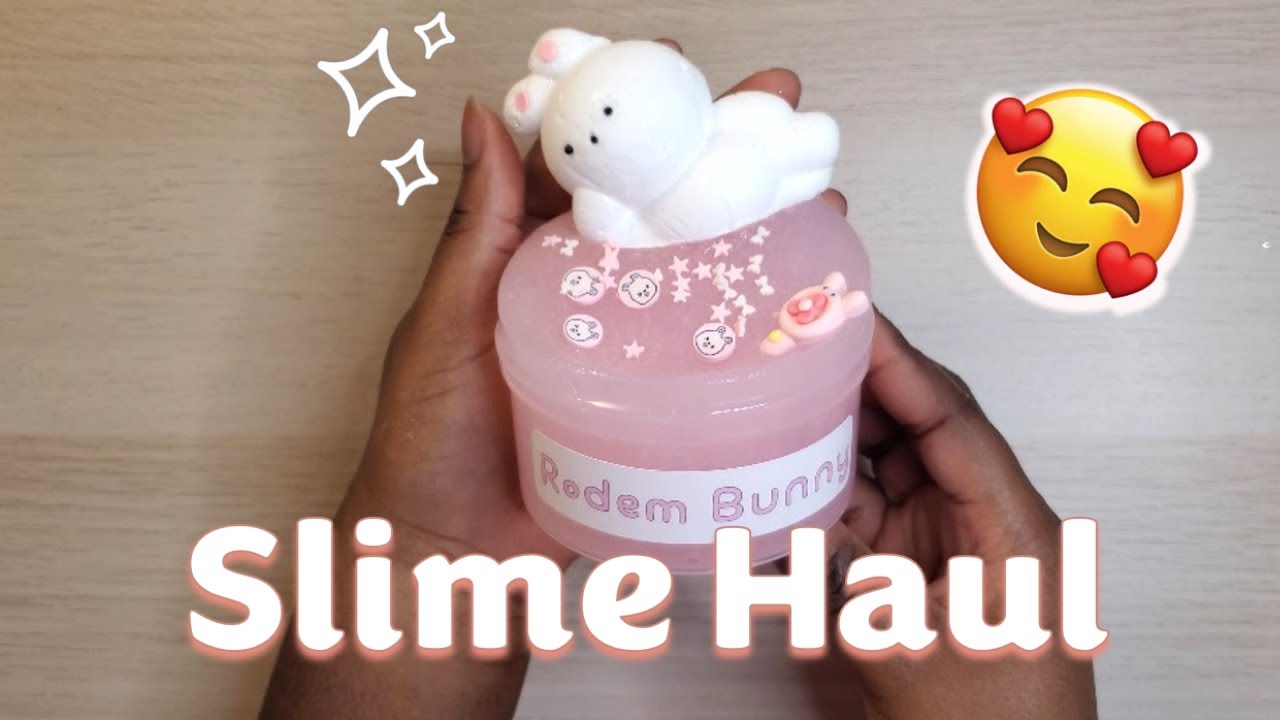 $120 RODEM SLIME SHOP HAUL | SLIME ASMR