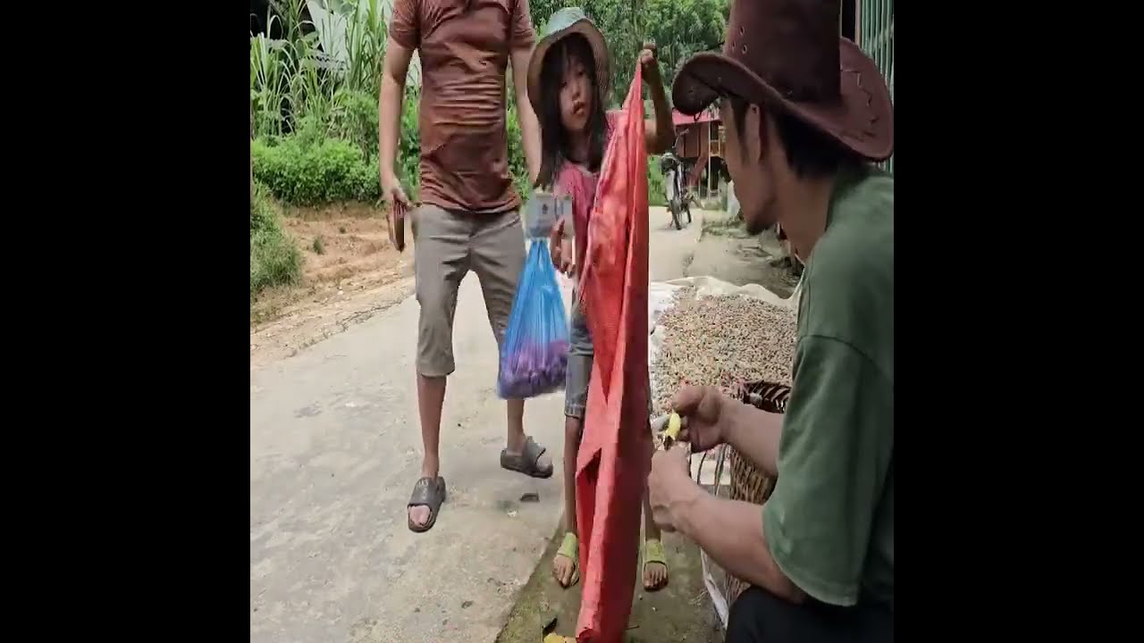 A Girl Living a Simple Life in a Small Home