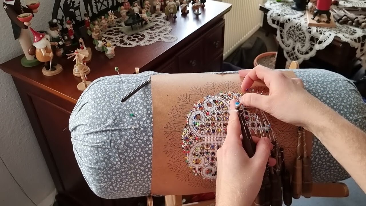 ASMR Klöppeln, Bobbin lace