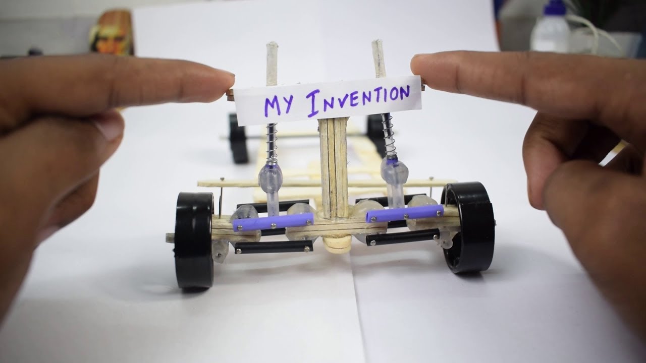 how to make car steering and suspension