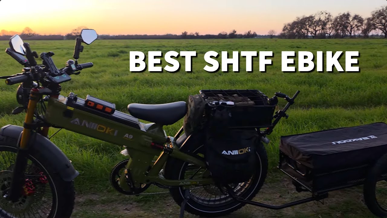 ANIIOKI A9 | BEST SHTF EBIKE | LONG RANGE