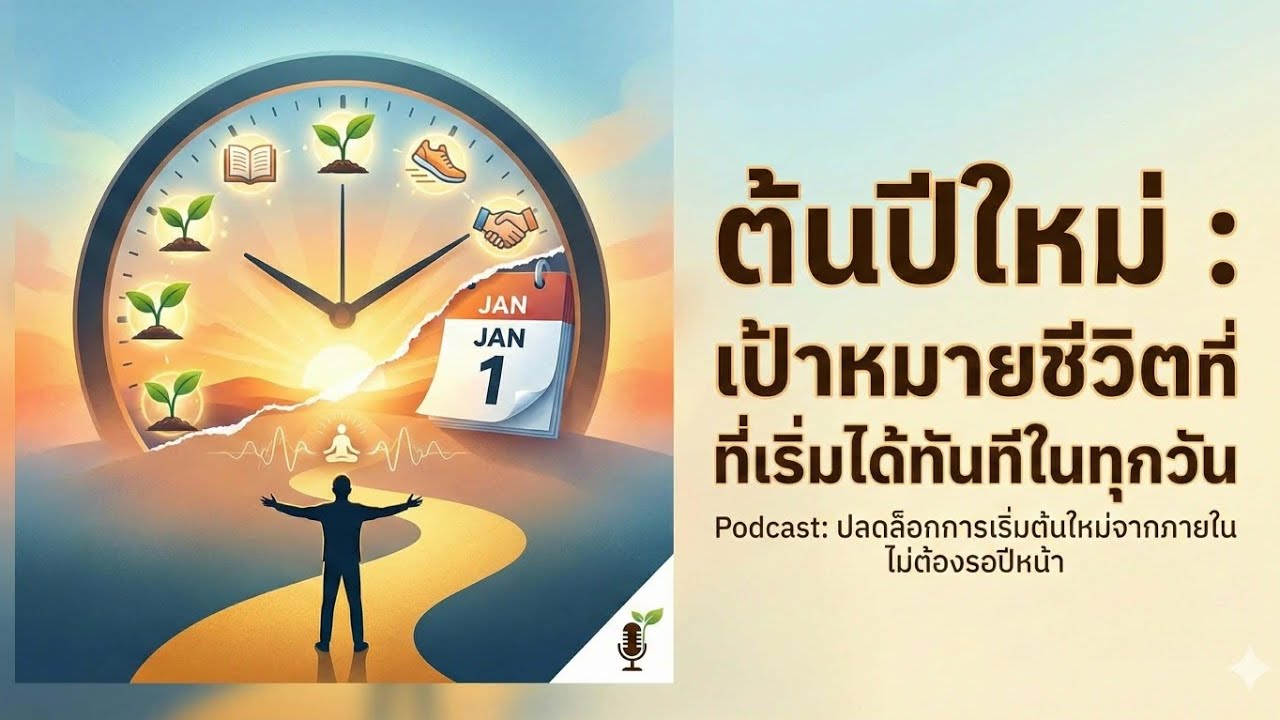 ​🎧 	ปีใหม่ : เป้าหมายชีวิตที่เริ่มต้นใหม่ได้ทุกวัน | LTK