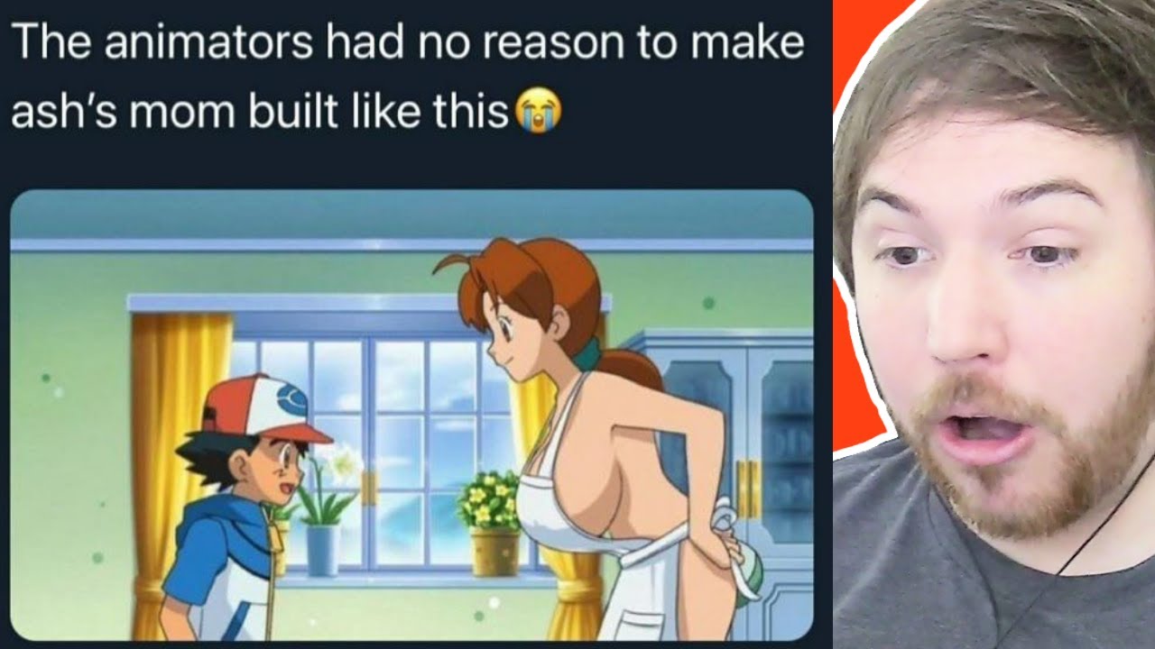 THEY MADE ASH KETCHUM'S MOM THICC?! - Lost Pause Reddit