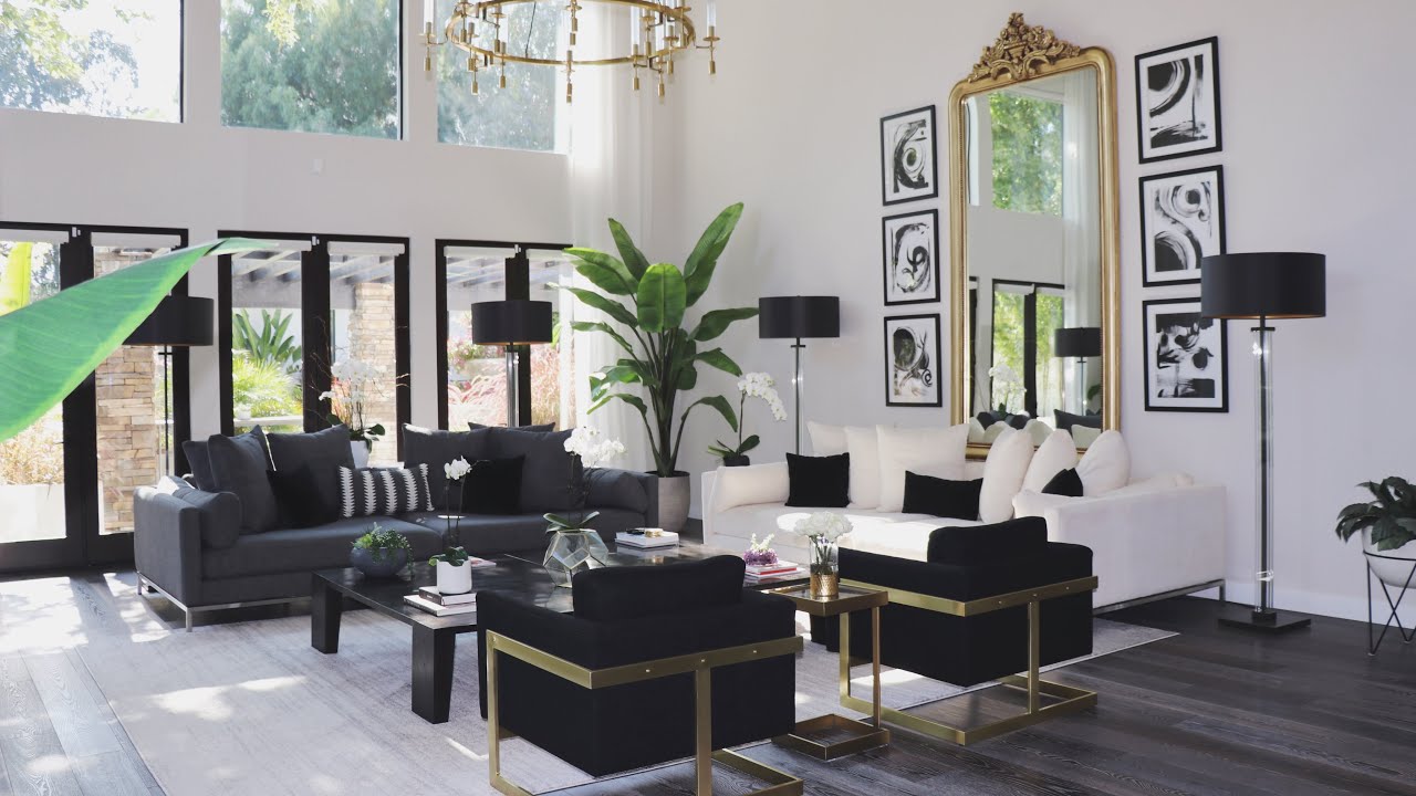 MY LIVING ROOM TOUR | BEFORE & AFTER- CHRISSPY