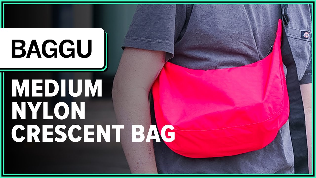 BAGGU Medium Nylon Crescent Bag Review (2 Weeks of Use)