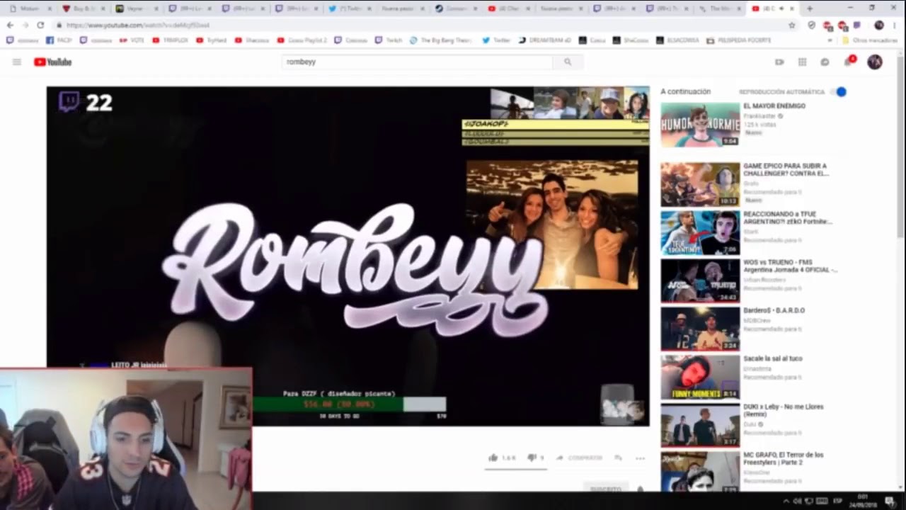 Coscu reacciona a rombeyy