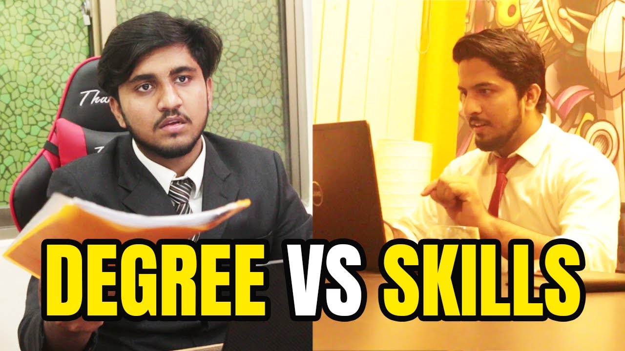 Degree Vs Skills | Based on Short Story