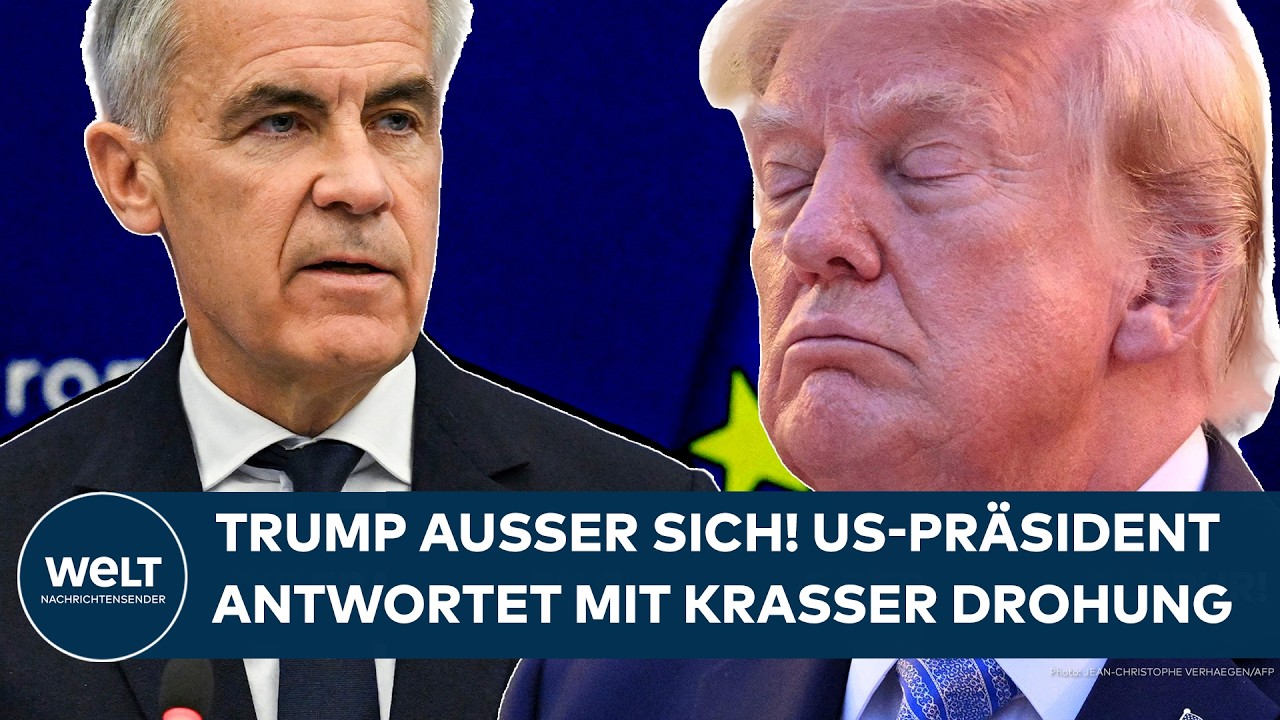 KANADA ALS EU-MITGLIED?: Donald Trump au&szlig;er sich! US-Pr&auml;sident reagiert mit krasser Drohung!