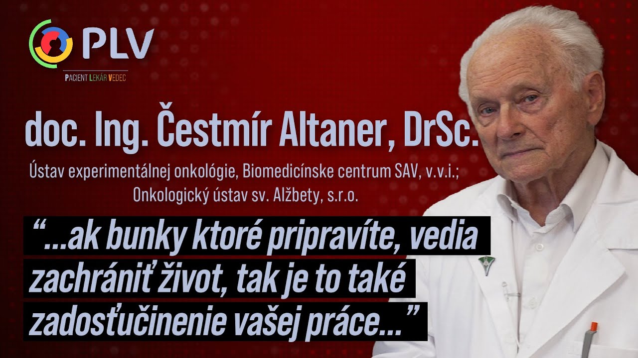 PLV s doc. Ing. Čestmírom Altanerom, DrSc., Ústav experimentálnej onkológie. 6. diel