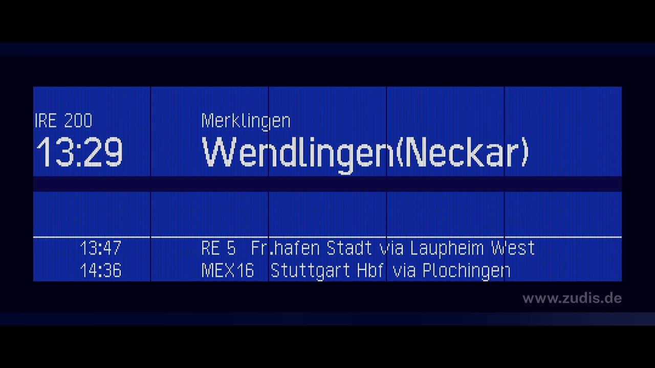 Bahnsteigansagen (Heiko Grauel) Ulm Hbf + 1 Extra