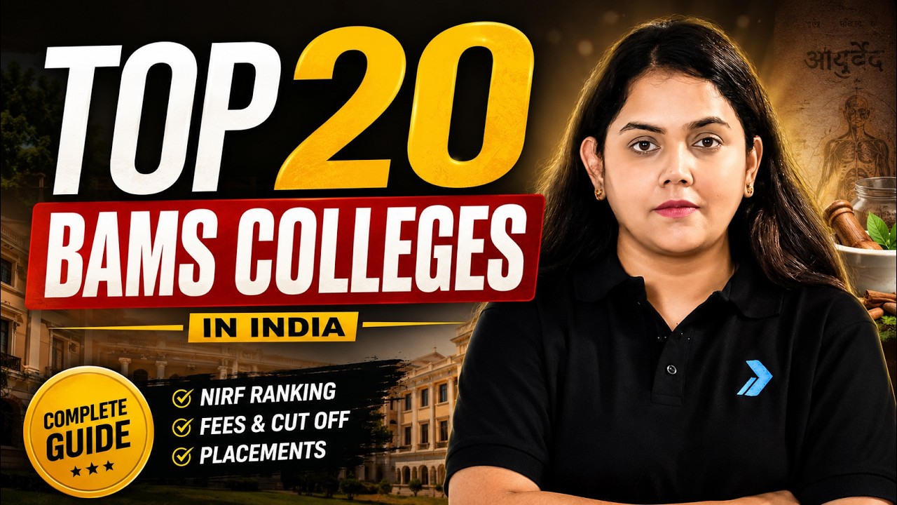 Top 20 BAMS Colleges in India 2026 🏆 | Government & Private | NEET Cutoff, Fees & Rankings