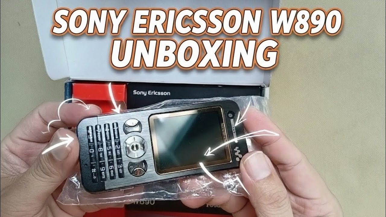 I found a Legendary Sony Ericsson box (Unboxing)