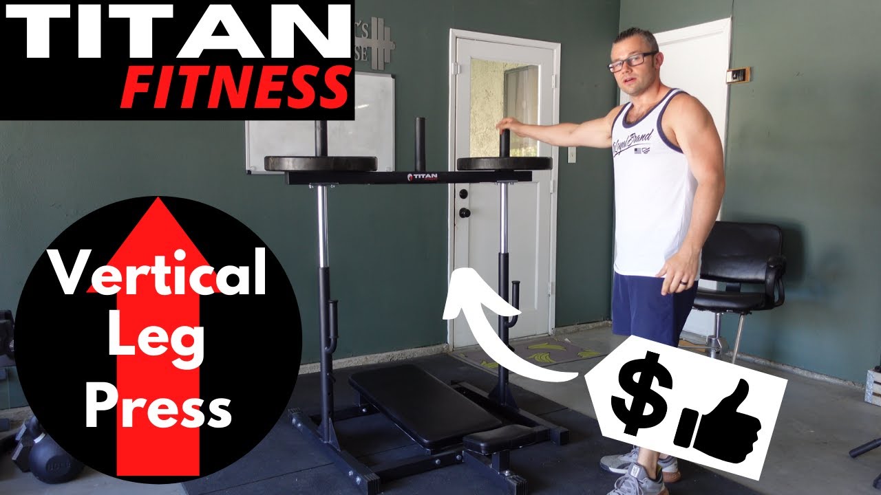 Titan Fitness Vertical Leg Press | BEST Home Gym Budget Leg Press