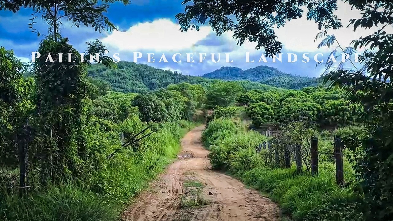 The Most Silent Beauty of Pailin, Cambodia -- A 4K Scenic Drive and Walking Tour