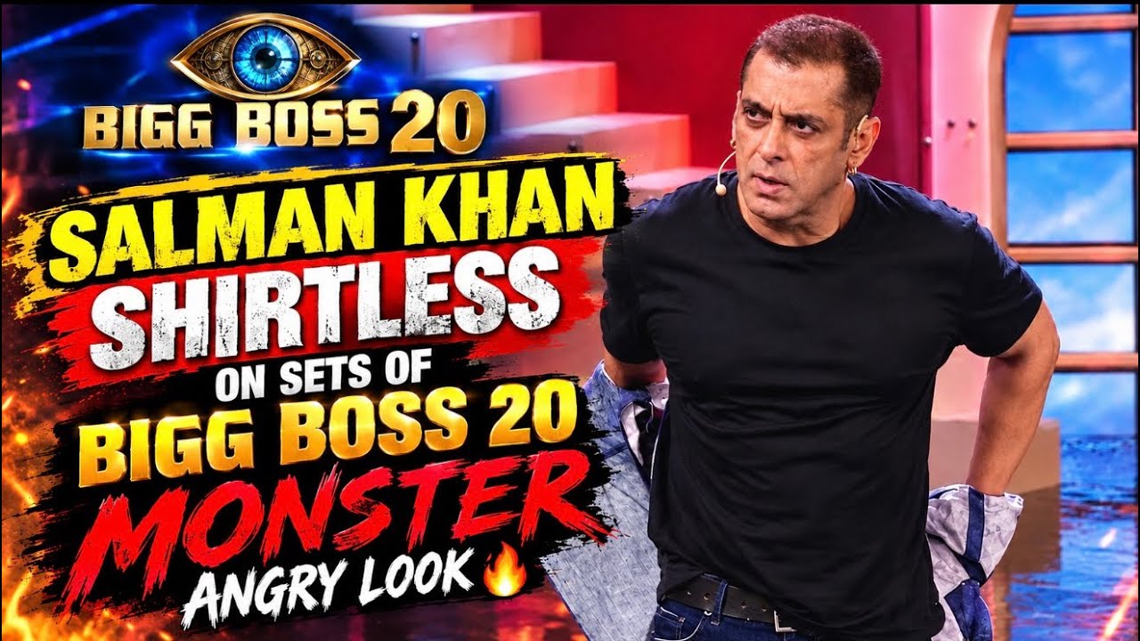 Salman Khan Shirtless On Sets Of Bigg Boss 20?Monster Angry Fit Look🔥Reply To Trollers 🤯