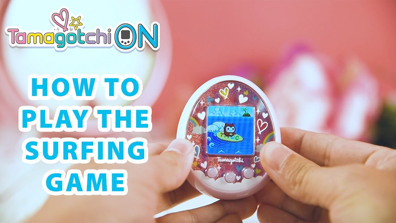 Tamagotchi ON | How to Play the Surfing Game
