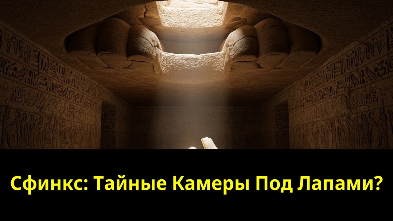 Сфинкс  Тайные Камеры Под Лапами