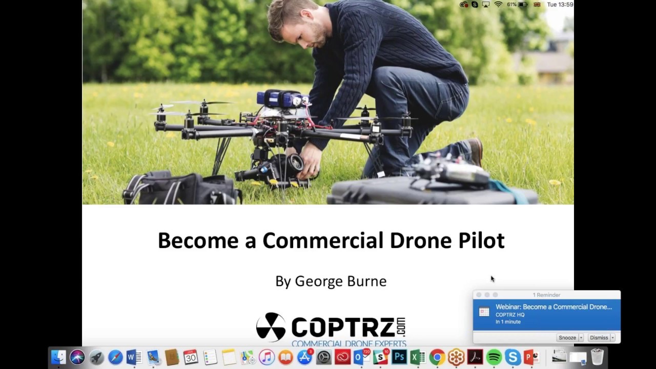 Webinar: Become a Commercial Drone Pilot
