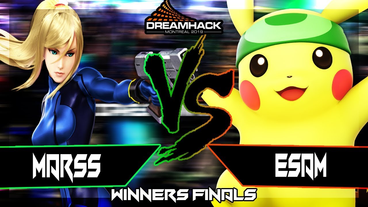 DHMT19 SSBU | ESAM (Pikachu) Vs. Marss (ZSS) - Winners Finals
