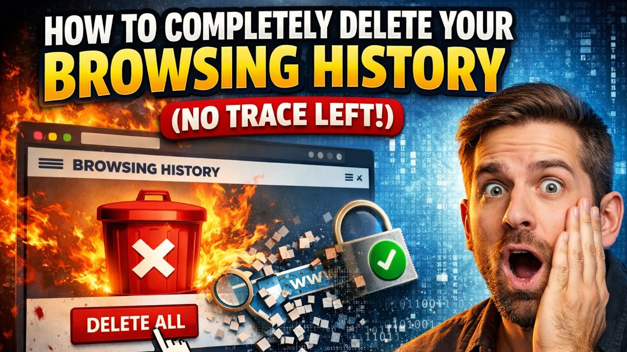 How to Completely Delete Your Browsing History (No Trace Left)