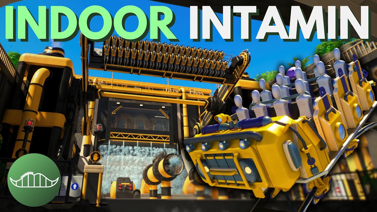 INDOOR INTAMIN MULTIDIMENSION COASTER | Camtaso Park Ep. 4 | Planet Coaster 2