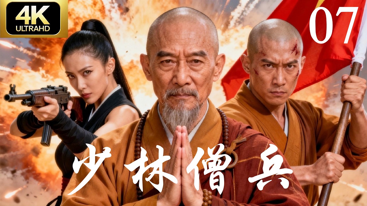 《少林僧兵》第07集｜国难危急，少林武僧强势反击｜4K经典抗日剧完整版⚔️